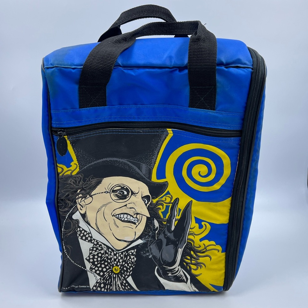 Vintage 1992 DC Comics THE PENGUIN Batman Returns Duffle Bag Travel Bag DEVITO